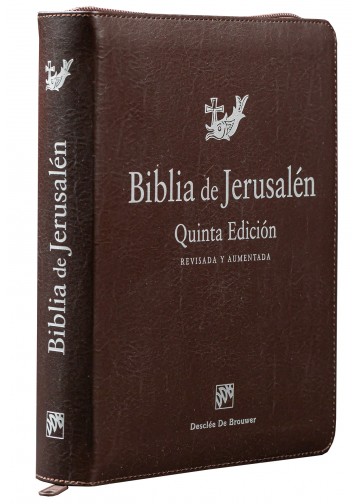 Biblia de Jerusalén manual 5ª edición - Con funda y cierre de cremallera