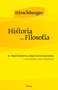 Historia de la filosofía. Tomo II
